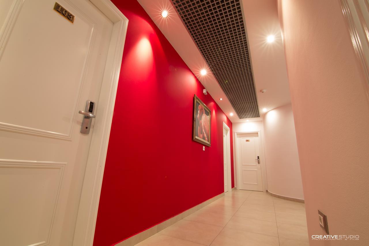 Hotel Flamingo Korce Esterno foto
