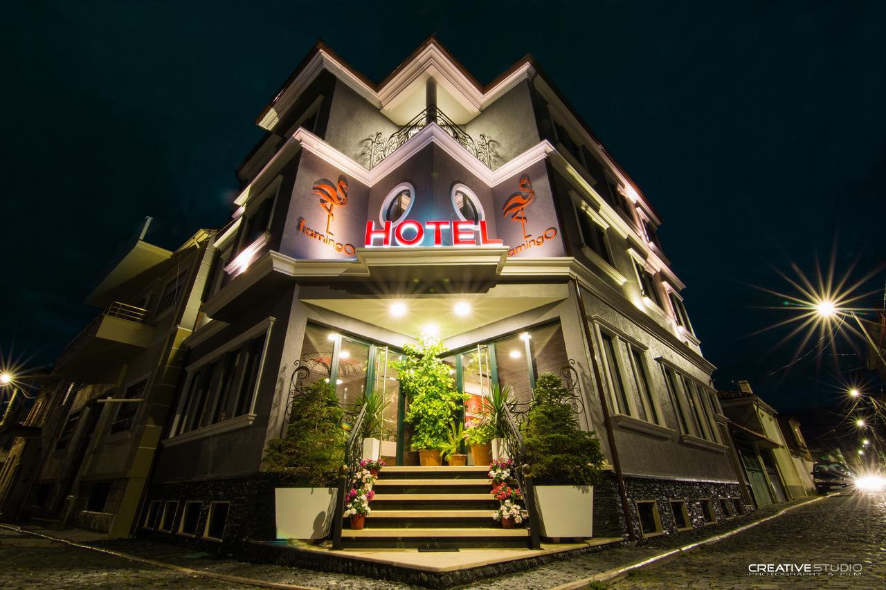 Hotel Flamingo Korce Esterno foto
