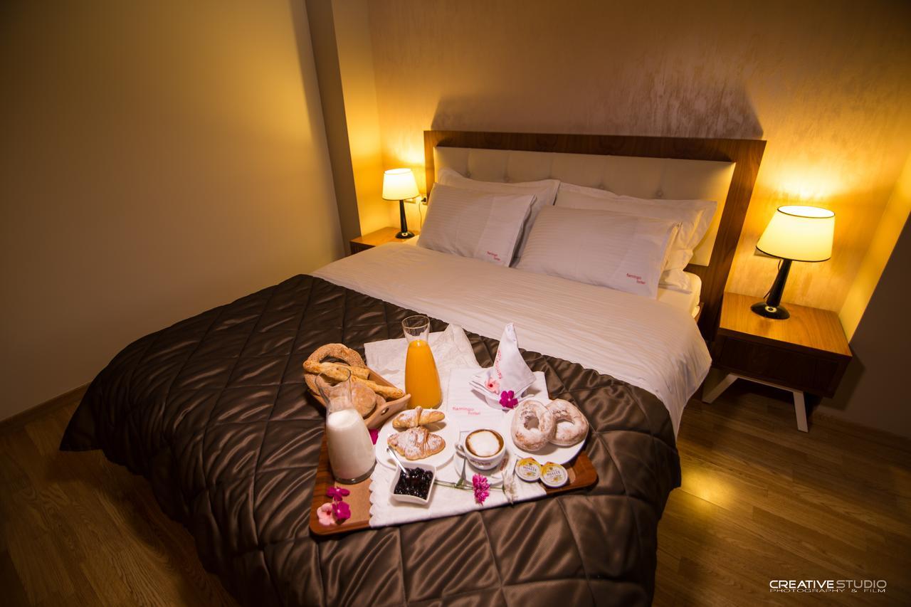 Hotel Flamingo Korce Esterno foto