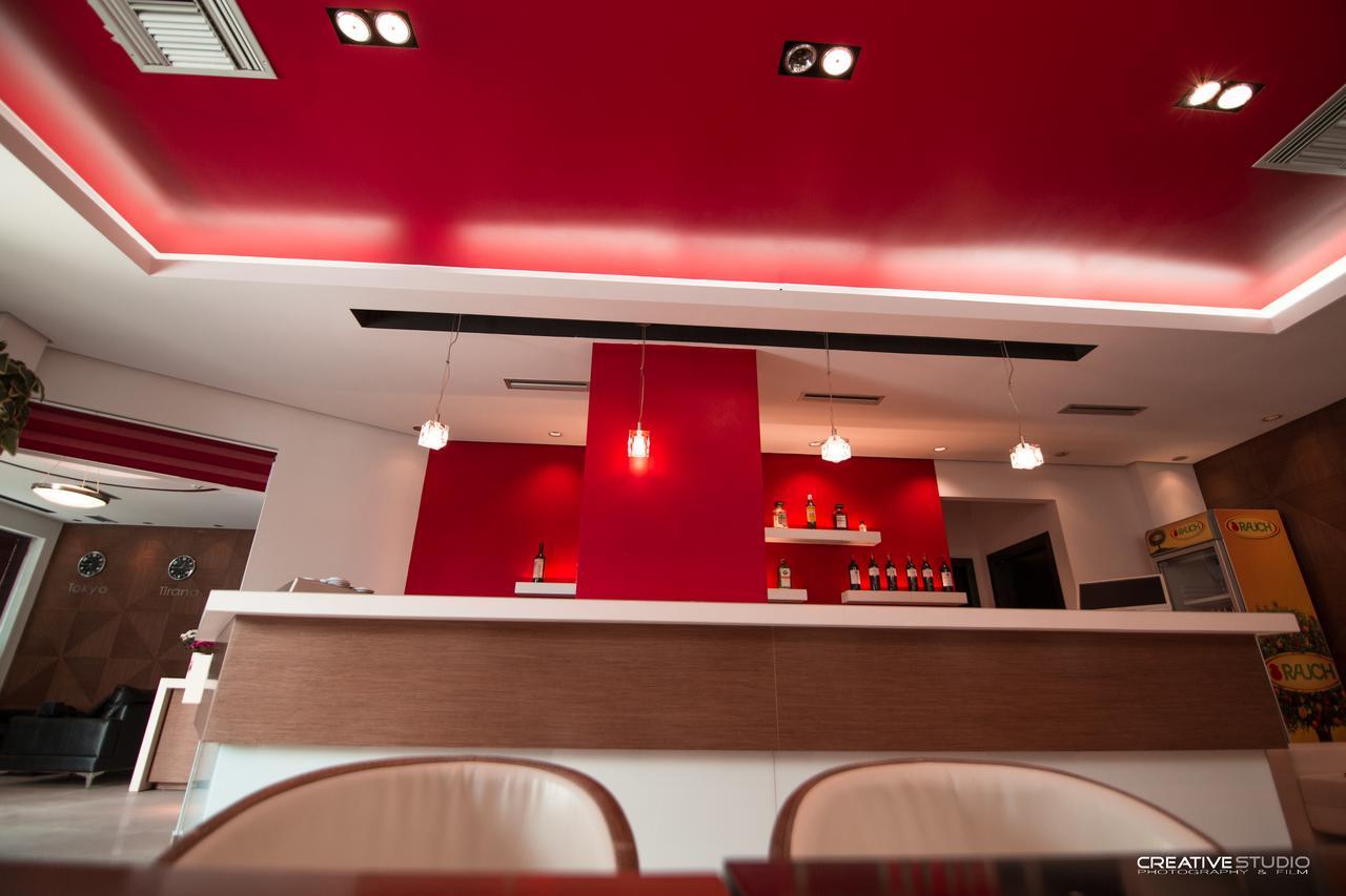 Hotel Flamingo Korce Esterno foto