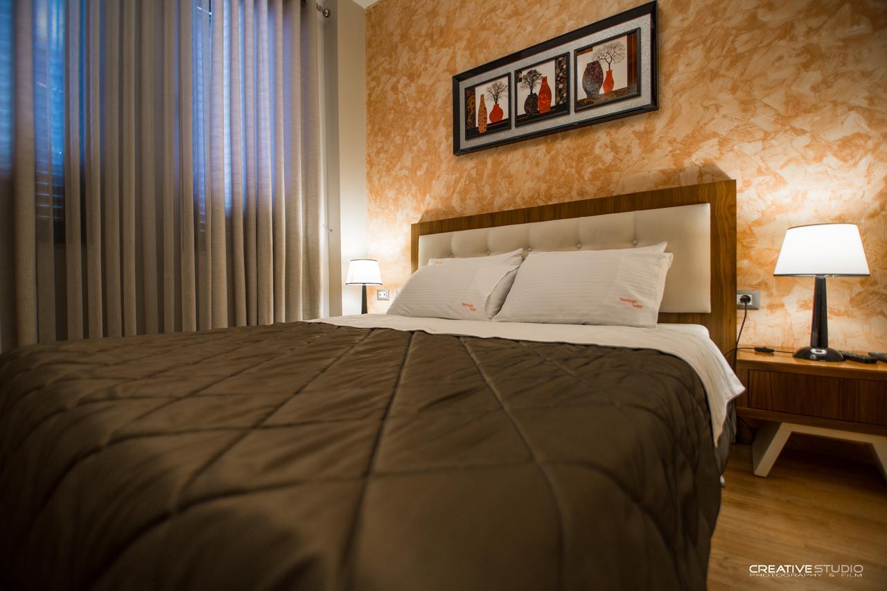 Hotel Flamingo Korce Esterno foto